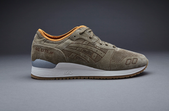 asics gel lyte iii lc chaussures, Sauvage Asics Gel-Lyte Iii Lc Laser-Etched Chaussures décontractées Hommes Olive 5258988